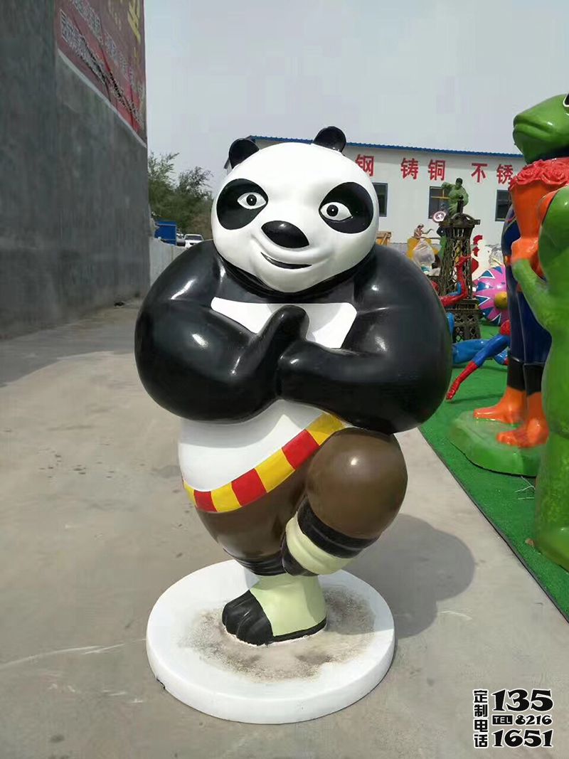 商場(chǎng)影院玻璃鋼卡通動(dòng)漫功夫熊貓阿寶雕塑 商場(chǎng)影院玻璃鋼卡通動(dòng)漫功夫熊貓阿寶雕塑