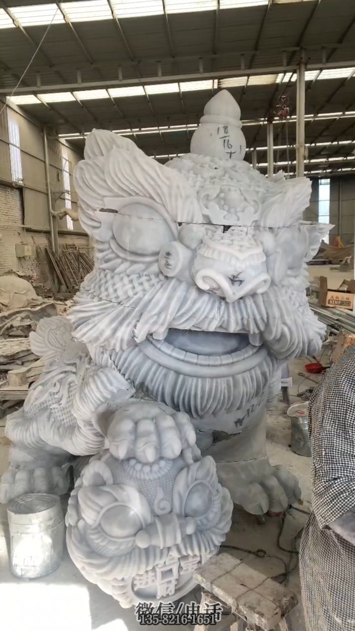 舞獅子，3d打印件拼裝完成